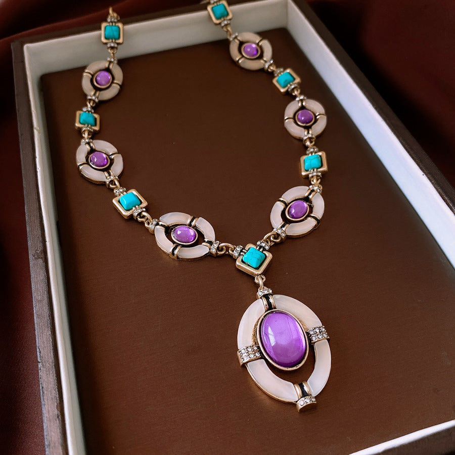 Chinese Style Diamond Jewelry Set
