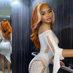 Hand-Woven Real Hair Medium Long Wig The Max Mall