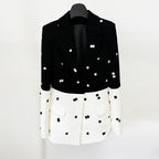 Women's Polka Dot Polyester Suit Set The Max Mall
