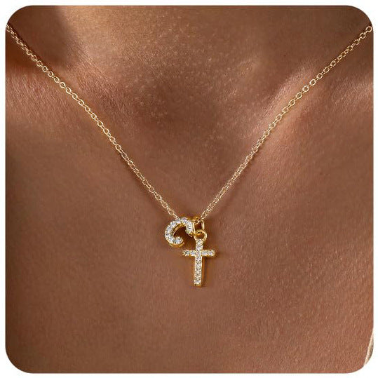 Copper Letter Necklace - Personalized A-Z The Max Mall