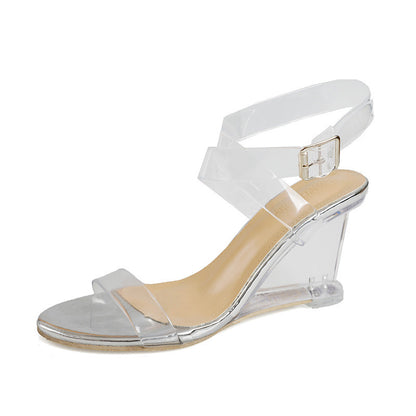 PU Round Head Button Shoes