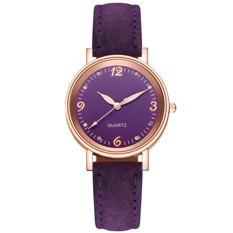 Luminous Women's Watch - Leather Band