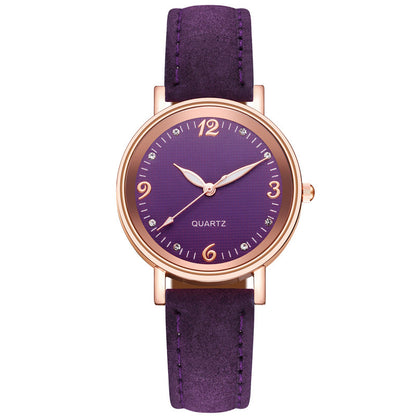 Luminous Women's Watch - Leather Band