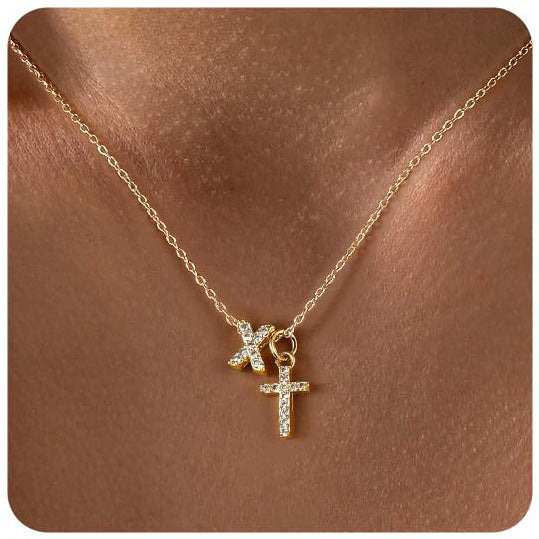 Copper Letter Necklace - Personalized A-Z