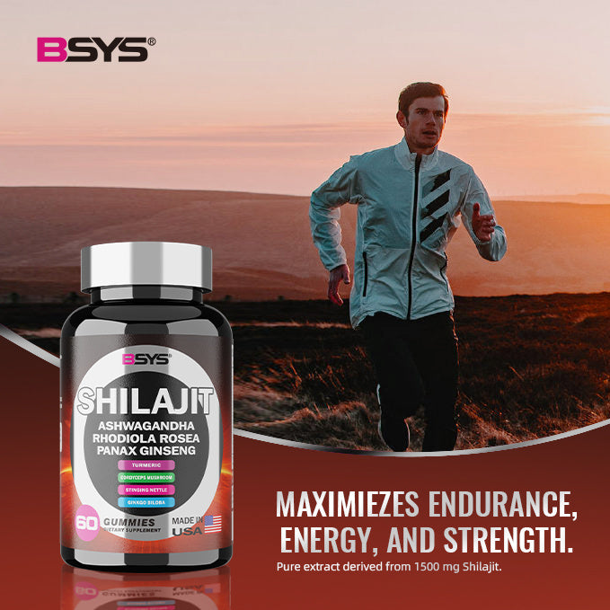 BSYS 8IN1 SHILAJIT GUMMIES 60'S The Max Mall