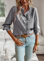 Cotton Striped Commute Shirt The Max Mall