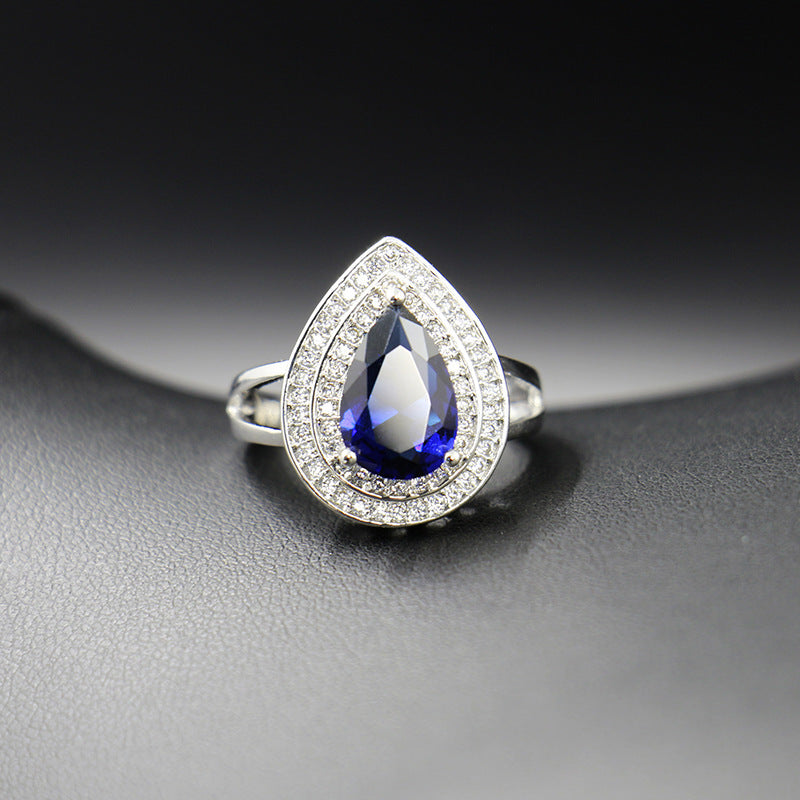 Zircon Crystal Jewelry Set