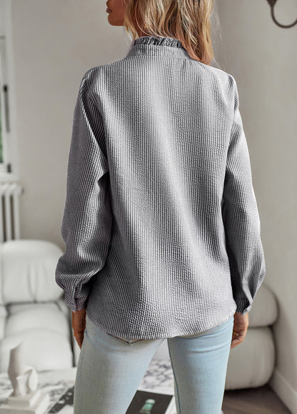 Cotton Striped Commute Shirt