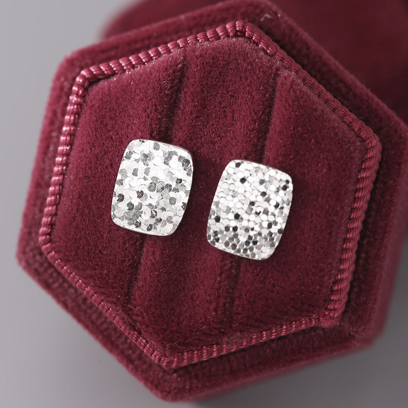 925 Silver Geometric Earrings