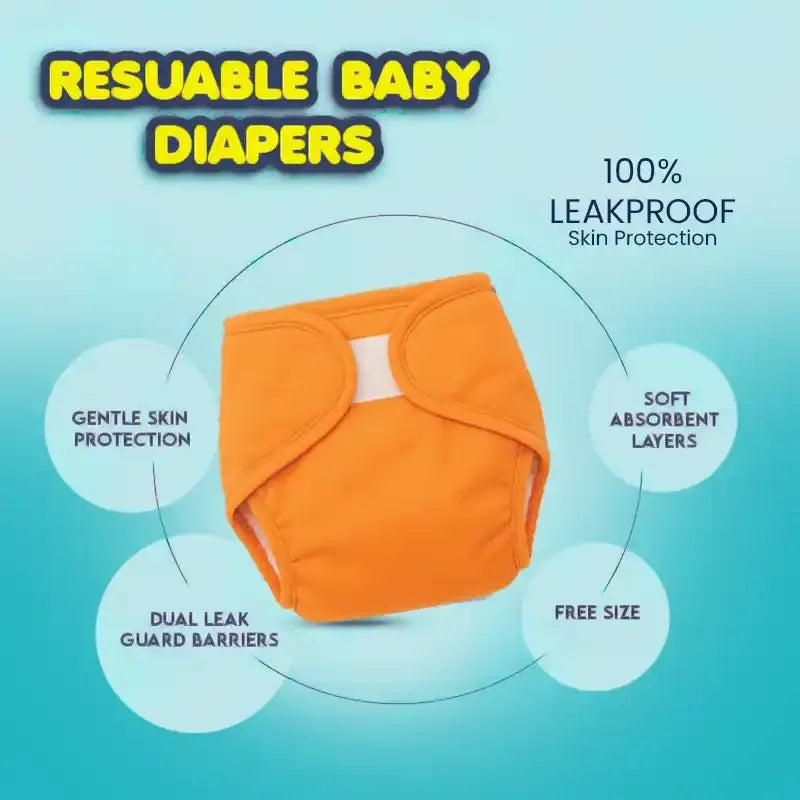 Reusable Comfy Diaper - 300x Washable
